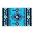 thumbnail image 2 of Flash Furniture Mohave Rectangular Southwestern Black, Grey, Turquoise Area Rug, 2' x 3', 2 of 7