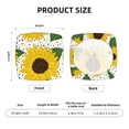 thumbnail image 6 of Gaeub Sunflowers Square Chair Seat Cushion Cover,Wear-Resistant Chair Seat Cover, Household Chair Essentials,Anti-Scratch, 6 of 9
