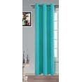 thumbnail image 2 of MDS Blackout Curtains for Living Room and Bedroom Thermal Insulated Grommet Room Darkening Draperies 1 Panel (Teal 52x84), 2 of 7