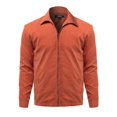thumbnail image 1 of FashionOutfit Men's Solid Classic Golf Long Sleeves Zipper Closure Thin Layer Jacket, 1 of 1