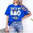 thumbnail image 2 of Shes My Boo Couple Matching Halloween Costumes T-Shirt, Spooky Season T-Shirt, Fullsizes S-5XL Multicolors T-Shirt, 2 of 5