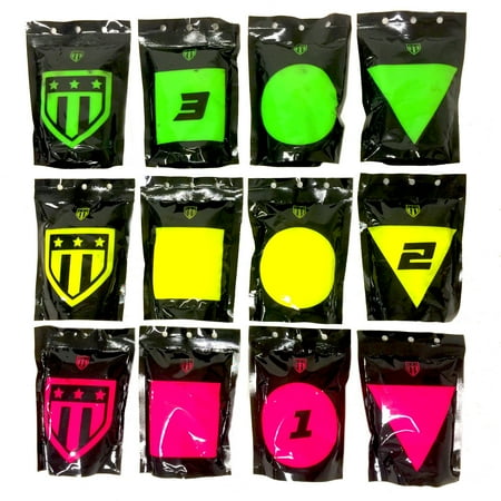 Pop Packs - 12 Bursting Target Bags - Splatter Targets - Precision Range Target - Gun Targets - Reactive Target - Shooting Target - (Best Trap Shooting Gun)