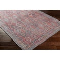 thumbnail image 5 of Mark&Day Washable Rugs, 6x9 Michigantown Traditional Burnt Orange Area Rug, Orange Blue Carpet for Living Room, Bedroom or Kitchen (6'7" x 9', Machine Washable), 5 of 9