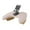 Coffee, variant on Manicure Arm Rest Nail Art Pillow Phone Holder U Shaped Microfiber PU Leather Cushion for Salon Tech Home Use