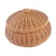 thumbnail image 4 of Cesta con forma de calabaza, cesta multiusos con tapa, decoración, cesta para guardar comida de picnic para cafeterías y oficinas, 4 of 9