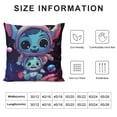 thumbnail image 5 of Cute Cartoon Throw Pillow Covers Decorative Soft Velvet Pillowcases Home Decor Living Room Cushion Cases for Bed Couch Car, 5 of 5