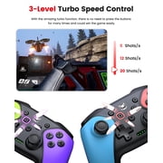 Switch 2 Controller,Beboncool 2 Pack Wireless Switch Pro Controller for Switch/Switch 2/Lite/Oled /PC/Android