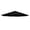 Black, variant on Garden Terrace Courtyard Beach Swimming Pool Market Table 6 Rib Umbrella Placeme 2 Seat Couch Cover Shrubs Car Tarp All Purpose Garden Fabric Small Sofa Cover Slipcover Couch Dog Covers for Sofa
