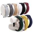 thumbnail image 4 of Diademas HUOGUO Diademas con turbante ancho anudado para mujer, 4 of 4