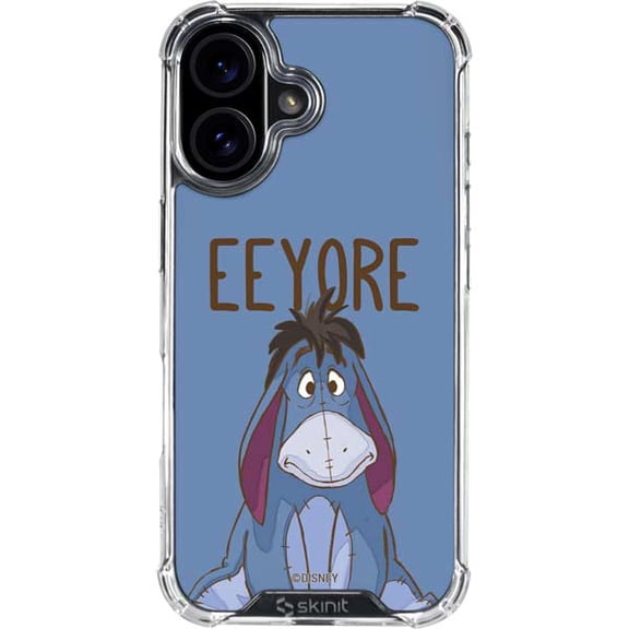 Skinit Disney Winnie the Pooh Eeyore Portrait iPhone 16 Clear Case