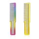 thumbnail image 1 of 2 Pieces Barber Clipper Combs, Anti-Static - Colorful and Gold, 1 of 5