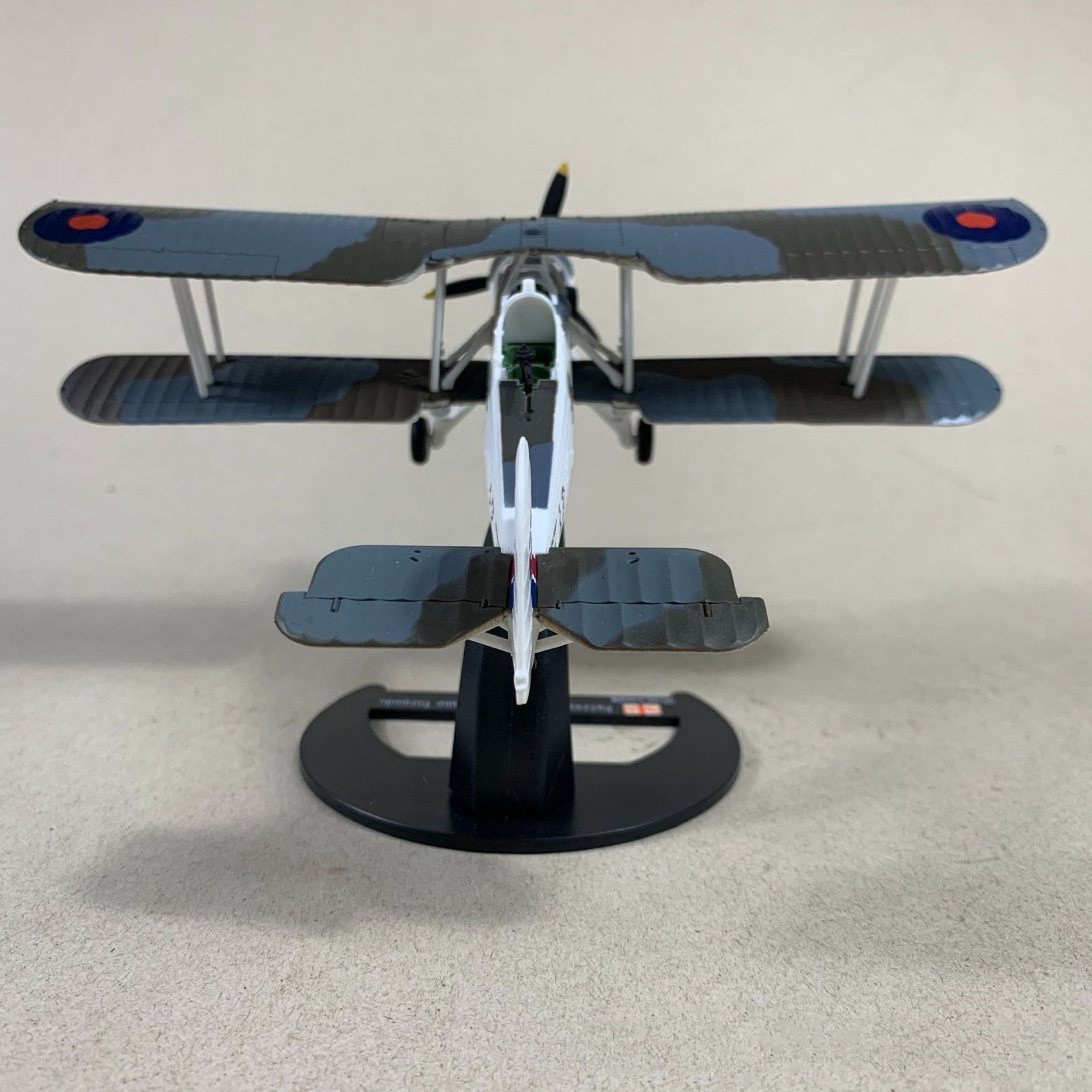 WWII Fairey Swordfish Diecast Alloy Model Airplane for Office Desk, Detailed Restoration, Aviation History Collectible