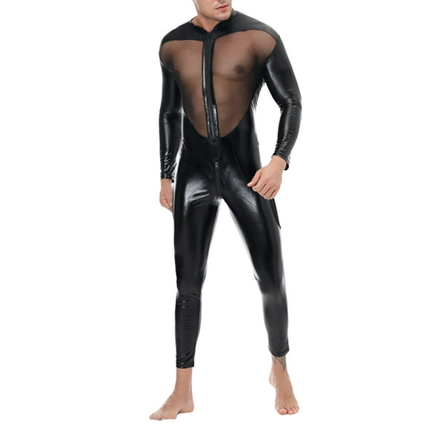 JHLZHS Mens Sexy Underwear for Play Men Sexy Zipper Tight Mesh Patchwork Jumpsuit Bundy Suit Sexy Clothing Mens Sexy Underwear for Straight Men Silk, Satin Mens Sexy Underwear for Straight Men Thong - JHLZHS Mens Sexy Underwear for Play Men Sexy Zipper Tight Mesh Patchwork Jumpsuit Bundy Suit Sexy Clothing Mens Sexy Underwear for Straight Men Silk, Satin Mens Sexy Underwear for Straight Men Thong -
