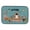 Multicolor, variant on 14 x 21 in. Grey Brindle English Bulldog Sweet Home Dish Drying Mat