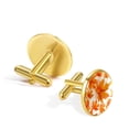 thumbnail image 3 of Maple Leaf Elegant Stainless Steel Mens Cufflinks and Shirt Clip Set for Formal Attire and Business Meetings, 3 of 6