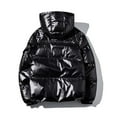 thumbnail image 4 of uikmnh Winter Jackets for Men Men'S Winter Warm and Shiny Clothes Are Fashionable Comfortable and Spacious Size:3XL, 4 of 5