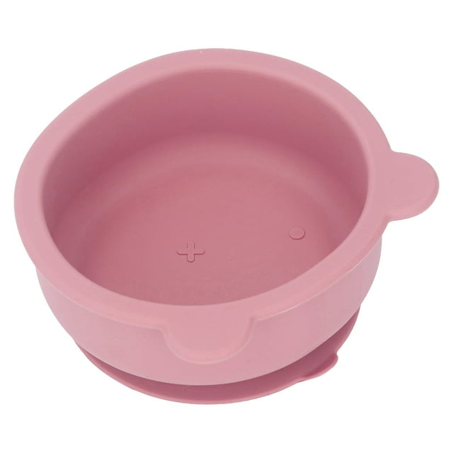 Tazón Para Niños Pequeños, Tazón De Silicona Para Niños Pequeños, Resistente A Altas Y Bajas Temperaturas, Autoalimentación Con Forma De Oso De Dibujos Animados, Evite