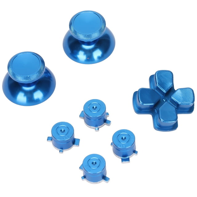 Metal Abxy Buttons Metal Controller Button For Ps5 Metal Buttons For Ps5 Controller Handle Button For Ps5 Controller Accessories For Ps5 Controller Button Joystick Key Aluminum