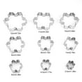 thumbnail image 1 of 9 PCS Set De Cortador De Galletas, Herramientas De Hornear De Acero Inoxidable De Grado Alimenticio Para Galletas Navideñas, Moho De Galletas De Vacaciones Reutilizable Kit De, 1 of 7