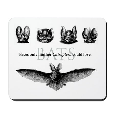 - CafePress - Bats - Non-slip Rubber Mousepad, Gaming Mouse Pad