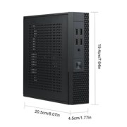 Industrial Control TX07 Mini-ITX HTPC Case Easy to Use PC Case ITX Computer Case