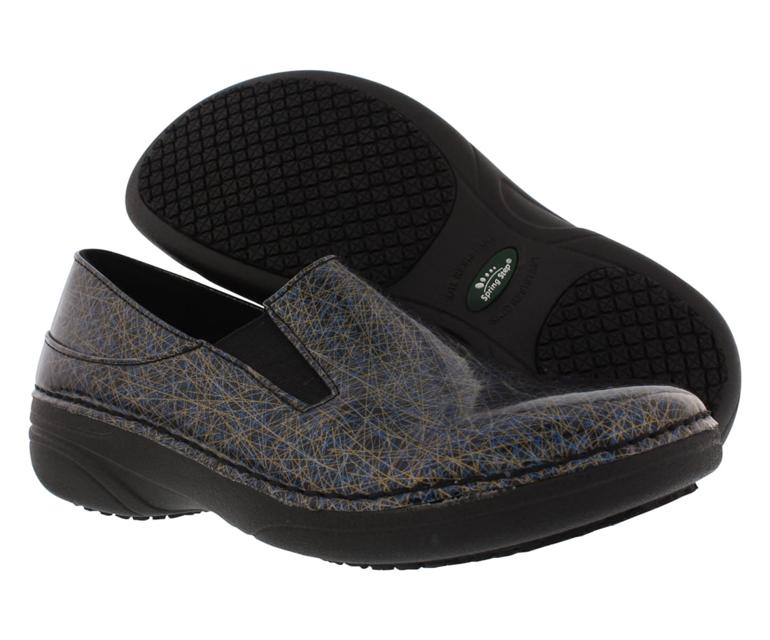 Spring Step - Spring Step Blue Slip-On Women's Shoes - Walmart.com ...