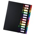 thumbnail image 3 of Plastic Sleeve Folder Multi Layer File Folder Student Use Receipt Holder 1Pcs, 3 of 5