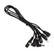 thumbnail image 5 of Fuente de alimentación para pedal de efectos de guitarra Adapta de corriente para pedal de guitarra de 9 voltios Punta negativa de 9 V CA / CC con shamjiam Cable de conexión en cadena de 1 a 5 vías, 5 of 9