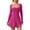 1-Red, variant on QHFBli Womens Square Neck Bodice Dress Long Sleeve Side Slit Flare Mini Dresses