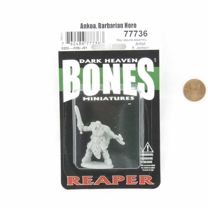 Barbarian Hero Reaper Bones 77736 Ankoa