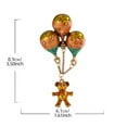 thumbnail image 5 of Fashionable Balloon Bear Brooch Elegant Balloon Bear Tassels Brooch Lapel Pin Jewelry For Unisex Fashion Lovers, 5 of 10