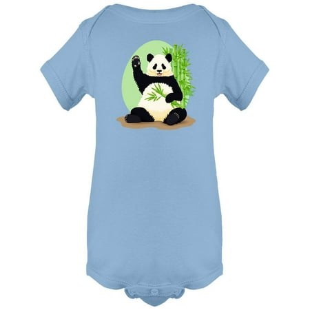 

Panda Sitting With Bamboo Bodysuit Infant -Image by Shutterstock Newborn