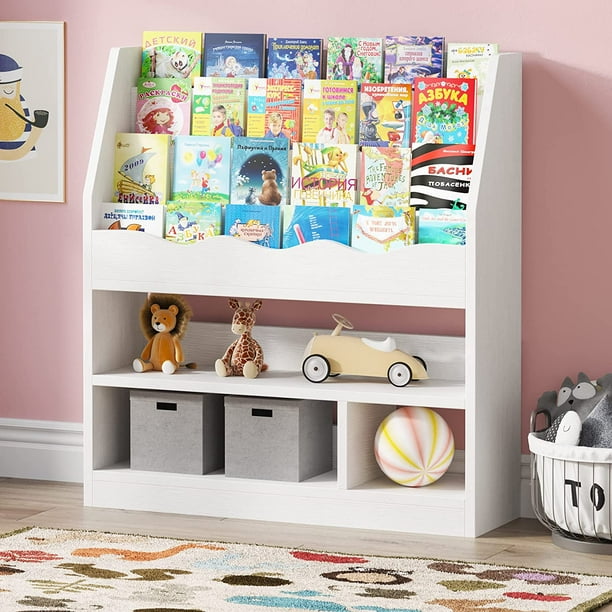 Tribesigns Kids Bookshelf, Children's Bookcase Display Stand, Kids Toy
