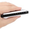 thumbnail image 3 of 10-hole Harmonica 10-Hole 20-Note in C Key with Case Blowing Musical Instrument Fine Polishing, 3 of 7