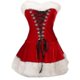 thumbnail image 3 of S-2xl High Quality Women Christmas Costumes Suit Xmas Party Sexy Red Velvet Dress Cosplay Santa Claus Costume Outfit Plus Size, 3 of 5