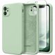 thumbnail image 1 of wonima11 Magnetic for iPhone 11 Phone Case Silicone, Compatible with MagSafe, [Full Camera Protection][Screen Protector] Slim Shockproof Protective Case for iPhone 11 6.1", Light Cyan, 1 of 1