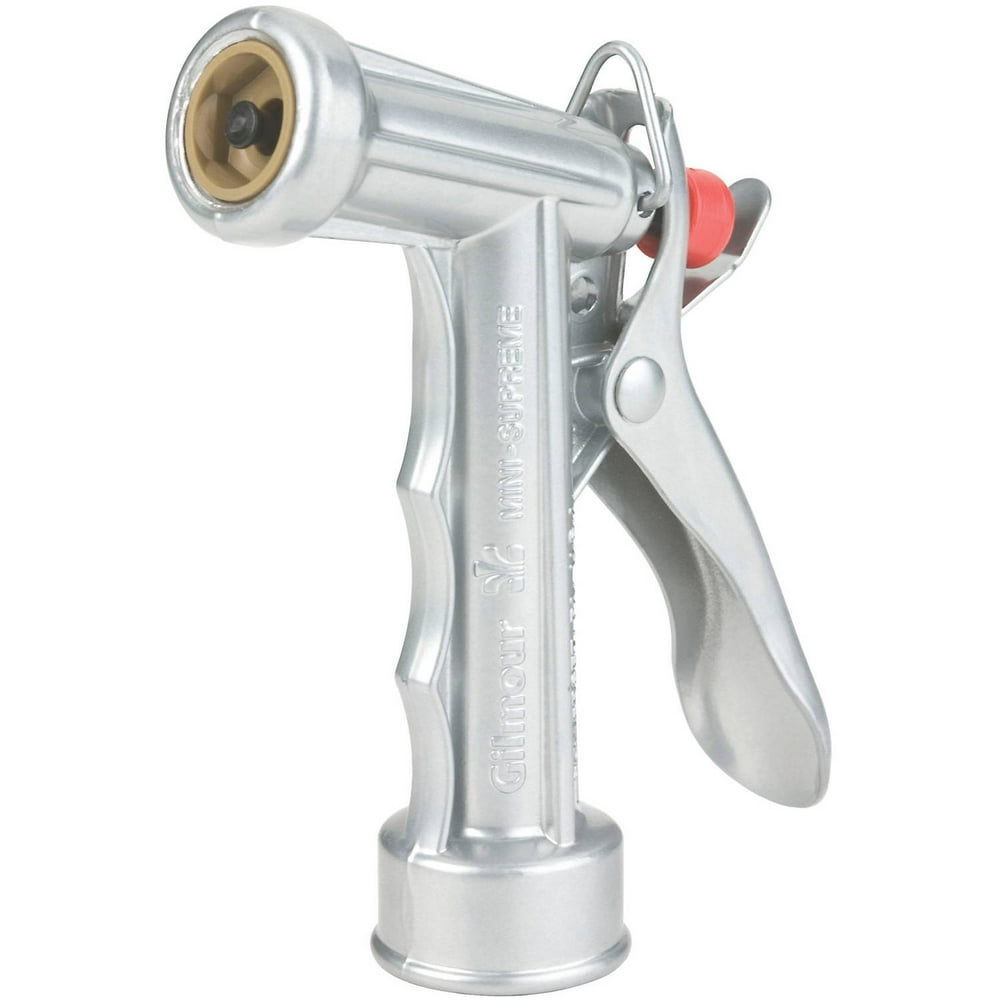 Gilmour 564 MidSize Zinc Pistol Grip Nozzle with Polymer Stem