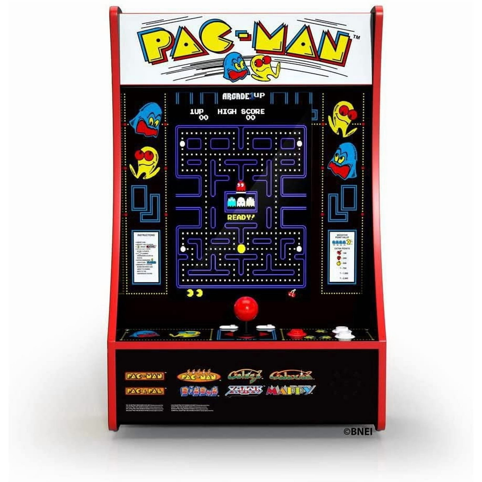 アーケード1UP Arcade1Up パックマン Party-Cade 8in1 Arcade1up 8 in 1 Pac-Man Partycade Review - YouTube