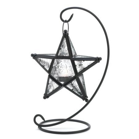 - Gifts Decor Tabletop Starlight Standing Candleholder Lantern Lamp
