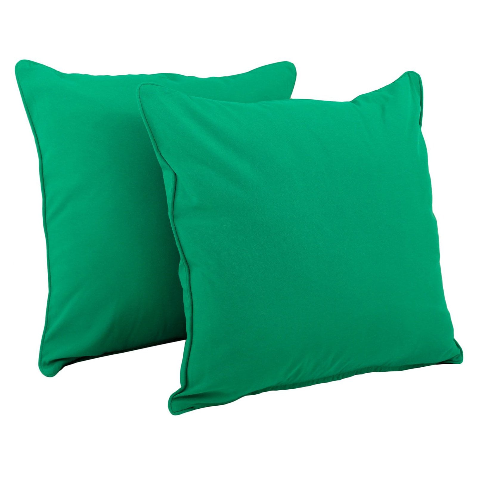 Blazing Needles Twill Floor Pillows Set of 2