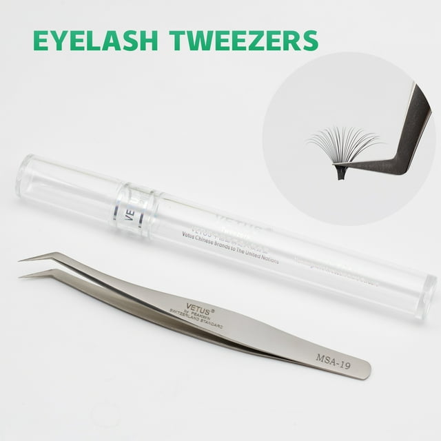 Dolphin Tweezers for Eyelash Extension Tools MSA-19
