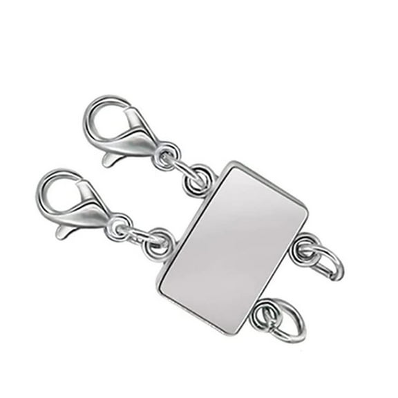 YongCo Necklace Layering Clasps Layered Necklace Clasp 2/3 Strands Gold Silver Magnet