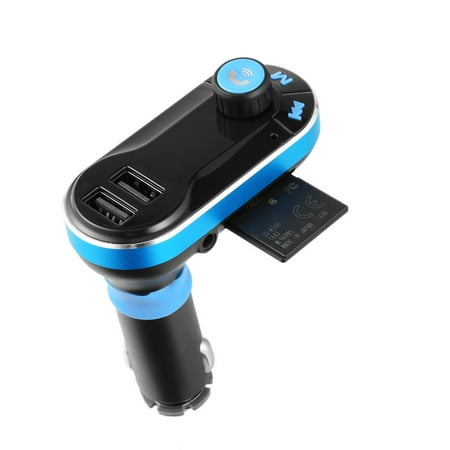 Usb Memory Bluetooth - Support Memory Card Dual USB Output Bluetooth Car Charger 5V/2.1R mp3 Player