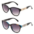 thumbnail image 1 of 2 Pairs Unique Cateye Design with UV400 Gradient Lenses Fashion Sunglasses for Women, 1 of 1