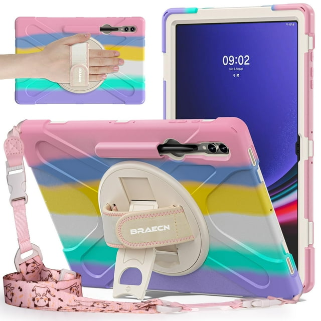 Funda para Tablet BRAECNstock Kids para Samsung Galaxy Tab S10 Ultra/S9 Ultra/S8 Ultra de 14,6 pulgadas