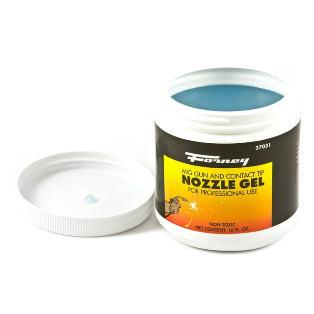 Boquilla de gel para soldadura Mig Forney 37031 473 ml, color blanco