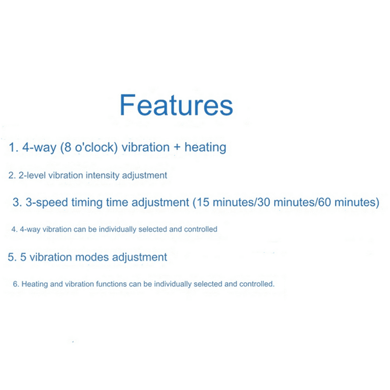Massager Movement Motor Heating, Suitable for Massage Chair Accessories,  Office Chairs, Sofas and Furniture - Walmart.com