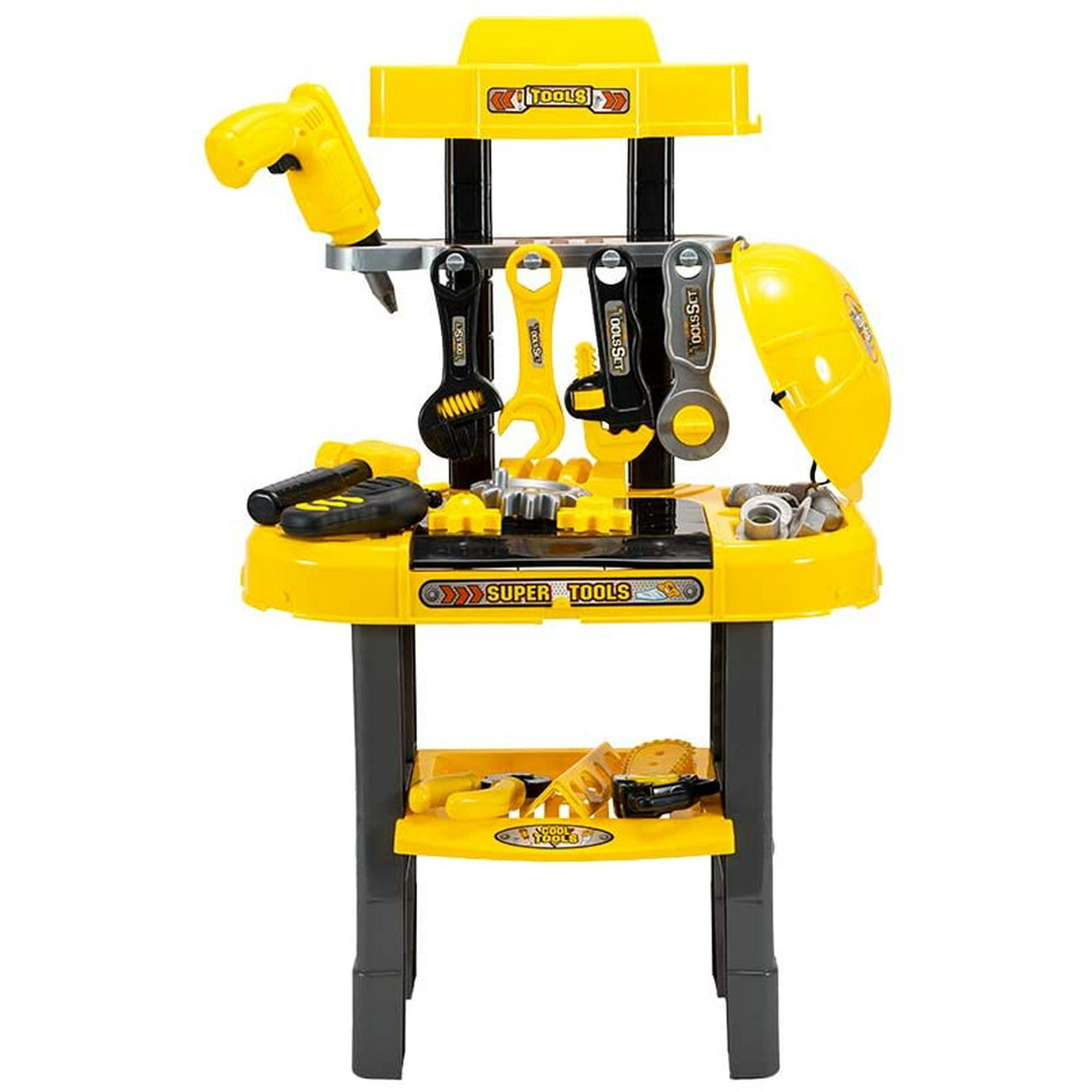 12 Pieces Kids Construction Toy Workbench For Children