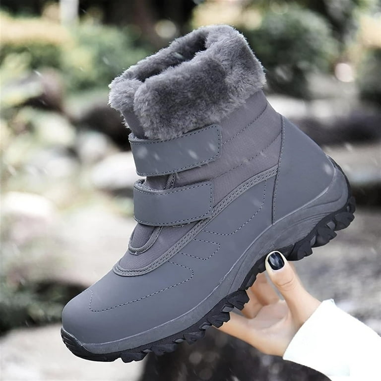 Winter Warm Women's Boots, Winter Woman's Stylish Snow Boots High