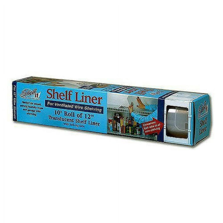 Shelf t Wre Shelf Lner 10' Long Roll Wre Shelf Lner wth Lockng... Shelf t Wre Shelf Lner 10' Long Roll Wre Shelf Lner wth Lockng...